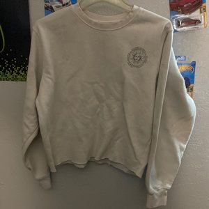 White Hollister pullover